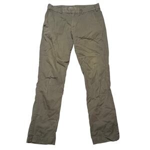 Save Khaki United SKU Chino Pants Men's 32x30 Cotton Green Minimalist Casual